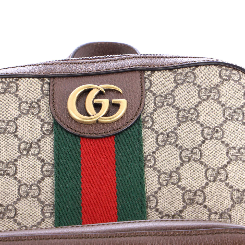 Gucci Ophidia Backpack Gg Coated Canvas #239253G18B - Picture 6 of 7